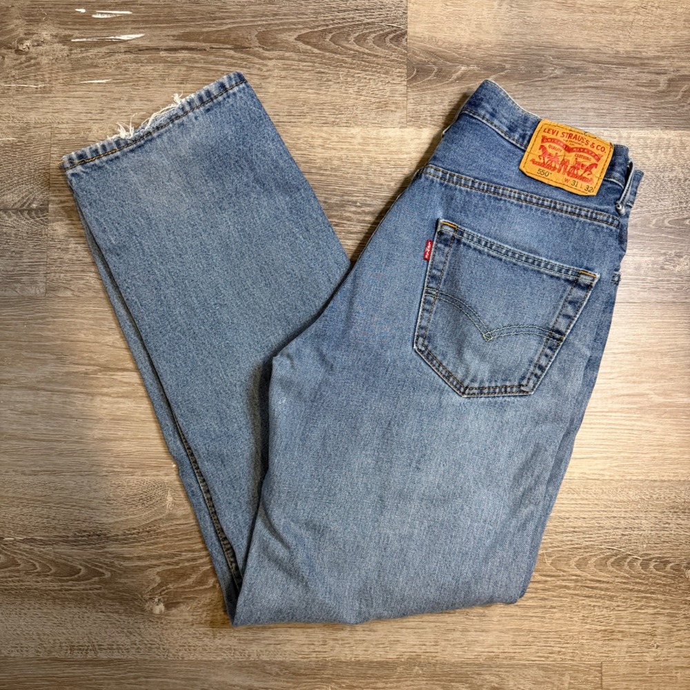 Levi's Classic Blue Men’s Straight Leg Jeans